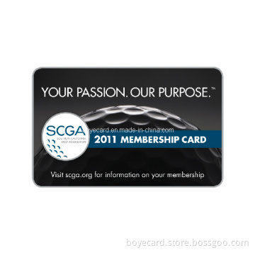 Upmarket VIP Membership Golf Score Card
